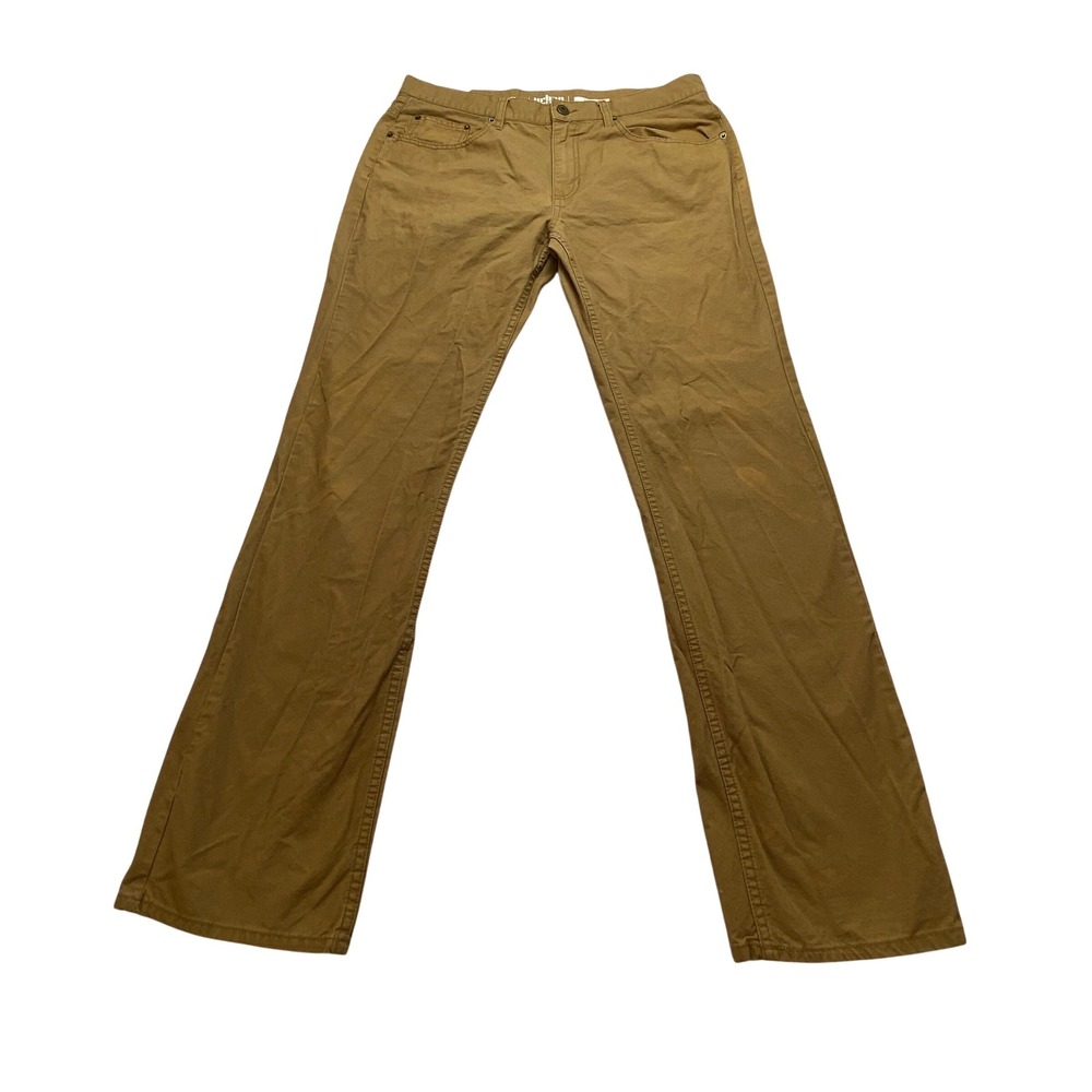 Urban Pipeline Mens Straight Leg Pants Tobacco Brown‎ 100% Cotton 36x34 RN73277